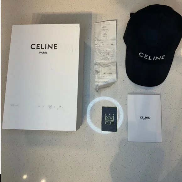 ❌$OLD❌ CELINE LOGO BASEBALL CAP - Picture 4 of 7